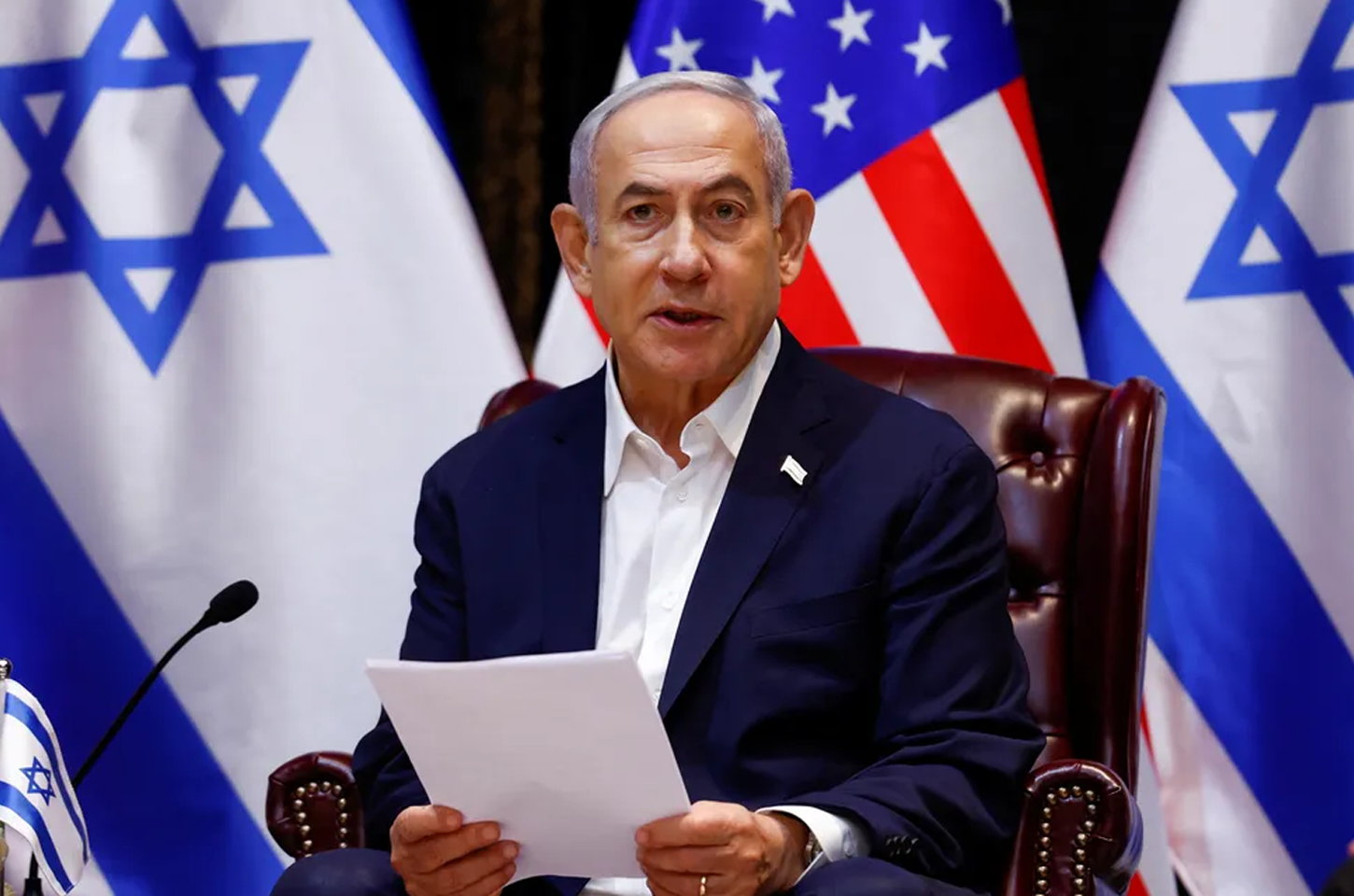 'É um tipo de guerra diferente por que o Hamas é um tipo de inimigo diferente', diz Netanyahu durante encontro com Biden