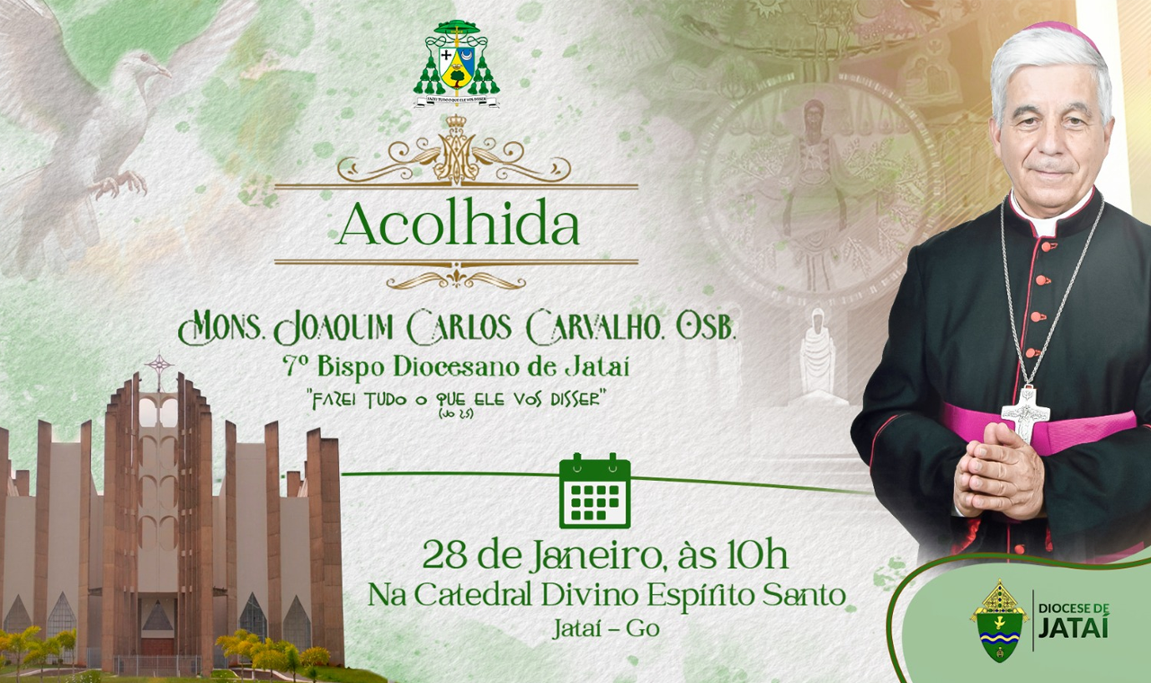 Acolhida Festiva: Diocese de Jataí-GO Recebe Novo Bispo Diocesano, Mons. Joaquim Carlos Carvalho OSB