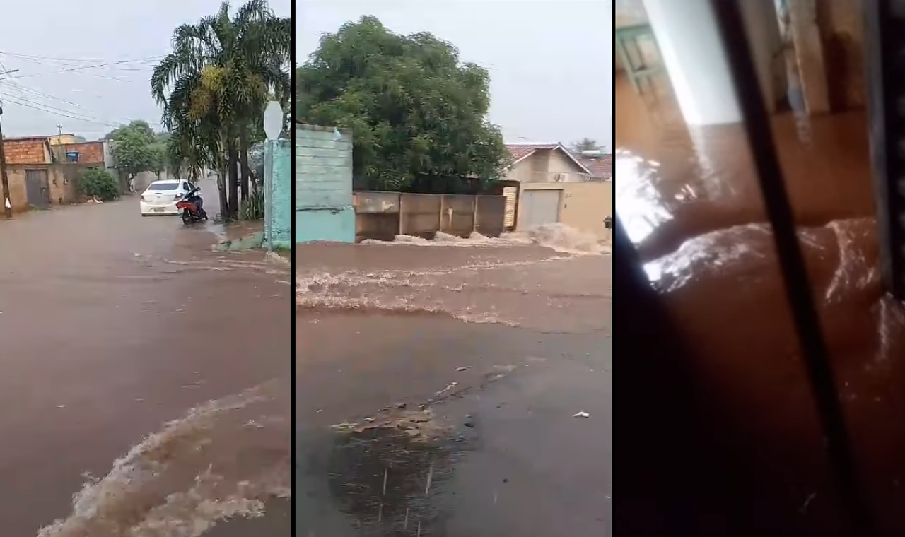 Chuva intensa causa danos em Quirinópolis: precipitação chega a quase 50 mm em 24 horas