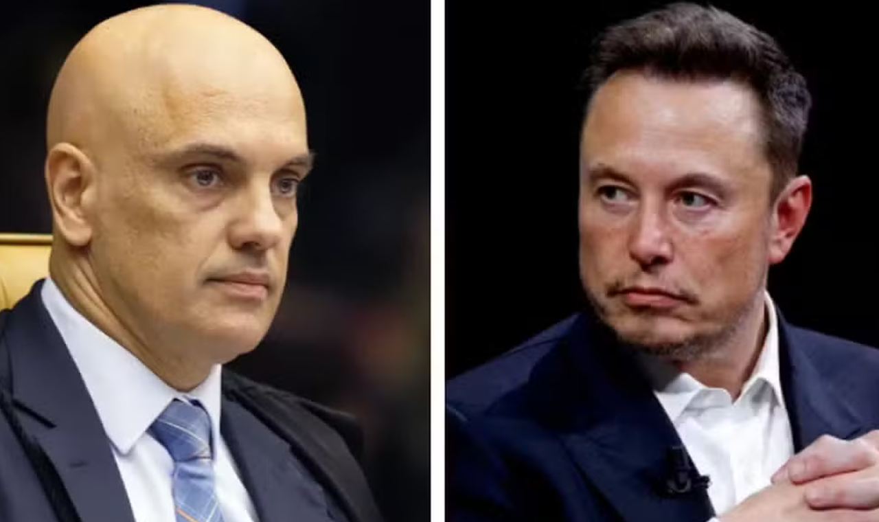 Elon Musk volta a atacar Moraes e chama ministro de 'ditador brutal'