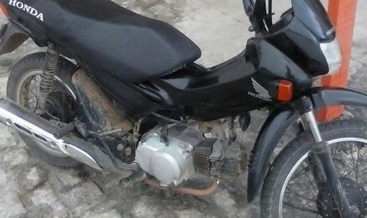 Polícia recupera motocicleta furtada e prende suspeito por receptação em Quirinópolis