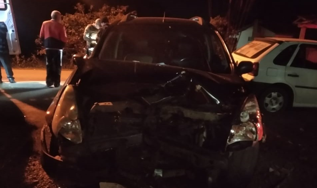 Colisão entre Veículos no Centro de Quirinópolis resultou em Apreensão