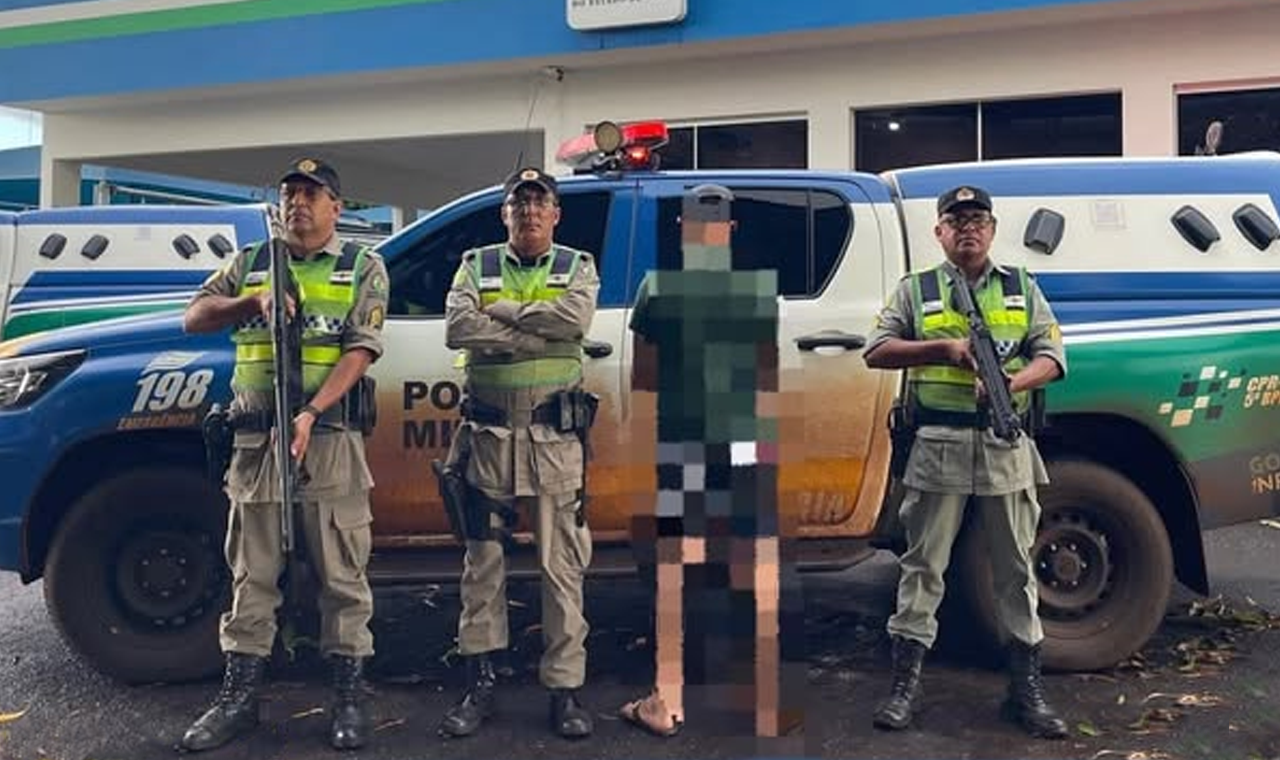 FORAGIDO DA JUSTIÇA É PRESO DURANTE OPERAÇÃO NA GO-319