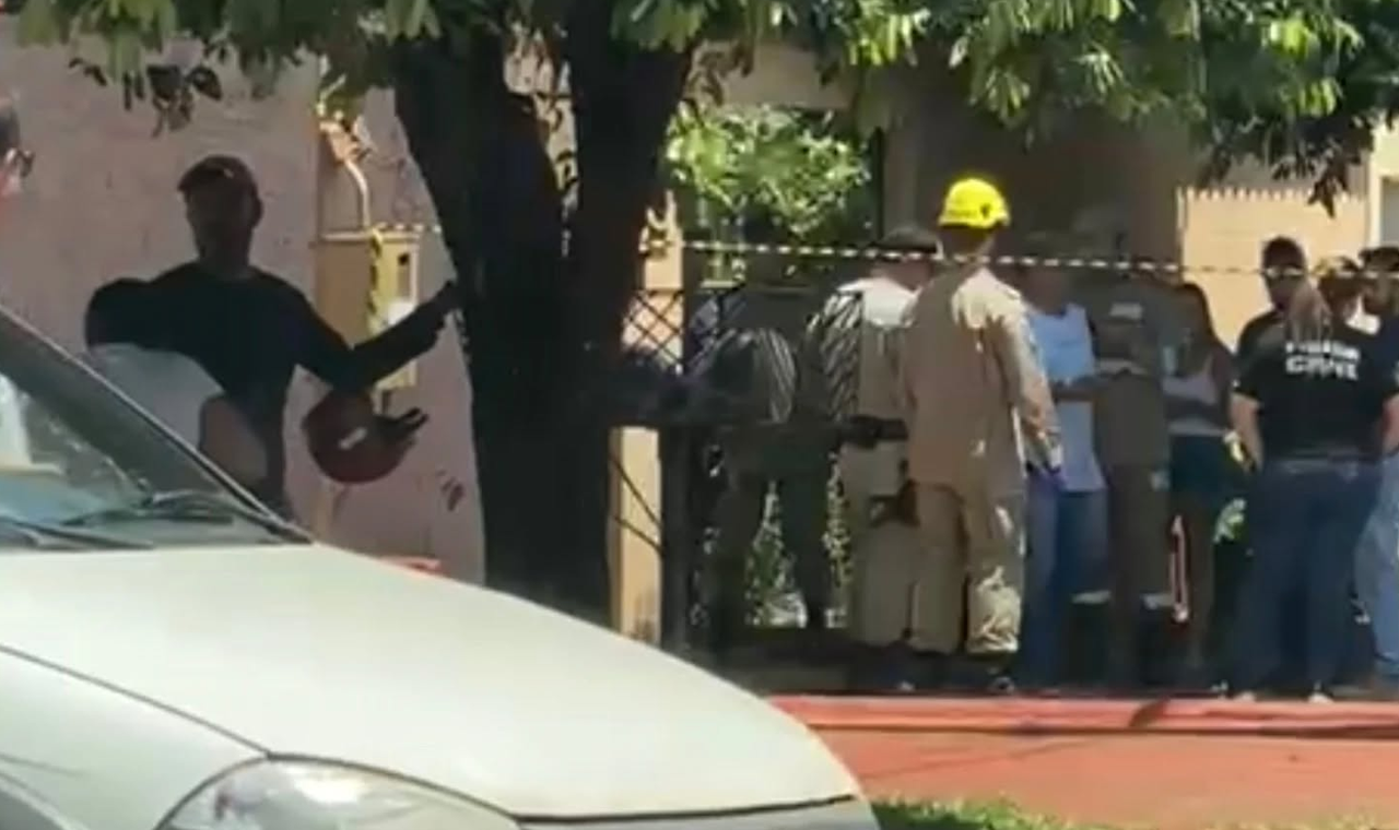 HOMICÍDIO FOI REGISTRADO EM RESIDÊNCIA NO BAIRRO ALPHAVILLE, EM QUIRINÓPOLIS