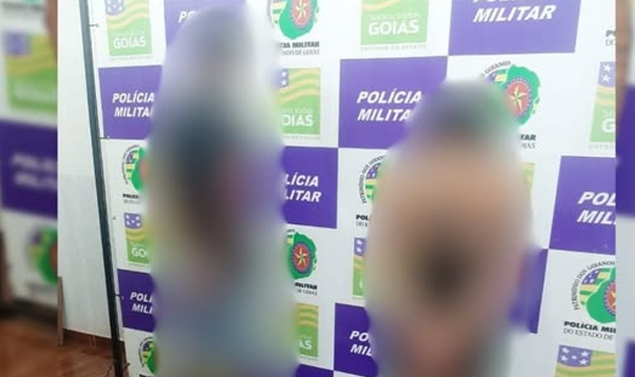 CASAL É PRESO EM FLAGRANTE APÓS FURTAR RESIDÊNCIA EM QUIRINÓPOLIS