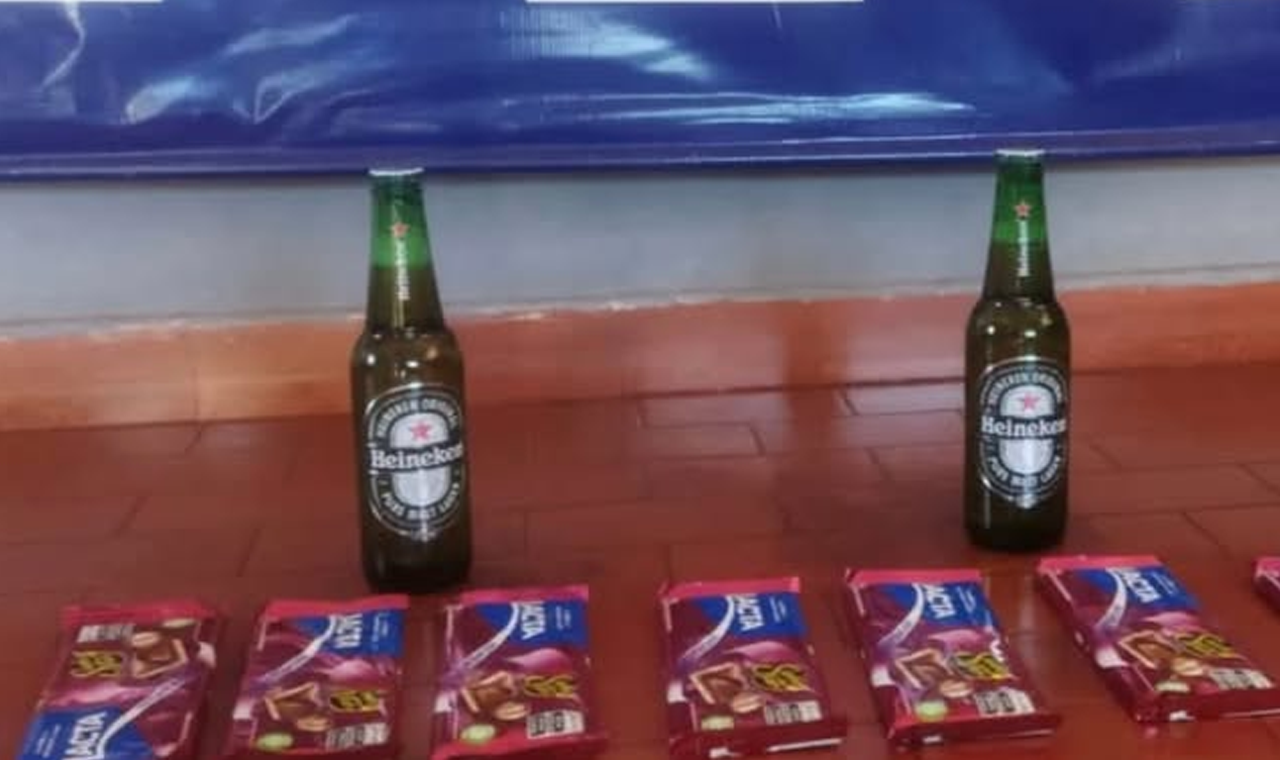 HOMEM É DETIDO APÓS TENTAR FURTAR CHOCOLATES E CERVEJAS EM SUPERMERCADO DE QUIRINÓPOLIS
