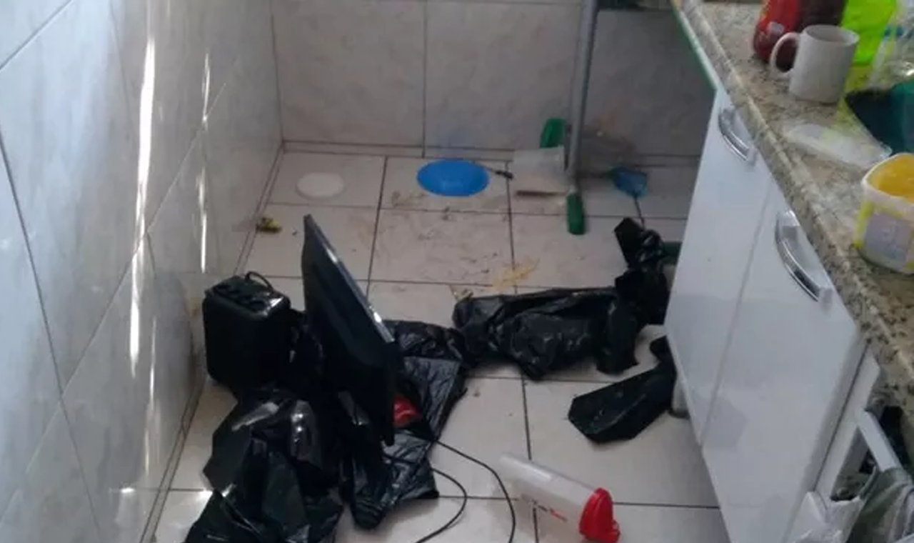 RESIDÊNCIA É ARROMBADA DURANTE A MADRUGADA NO BAIRRO SANTO ANTÔNIO, EM QUIRINÓPOLIS