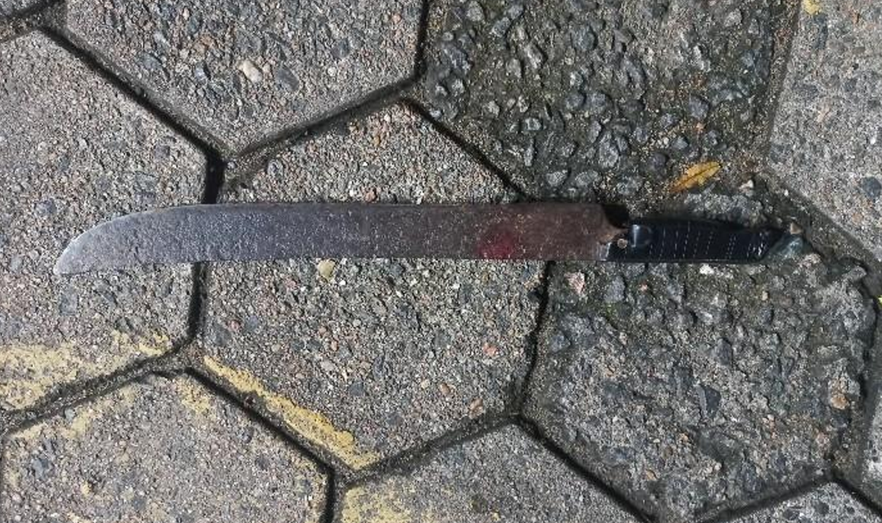 MENOR É AGREDIDO COM FACÃO E DOIS HOMENS SÃO PRESOS EM CACHOEIRA ALTA