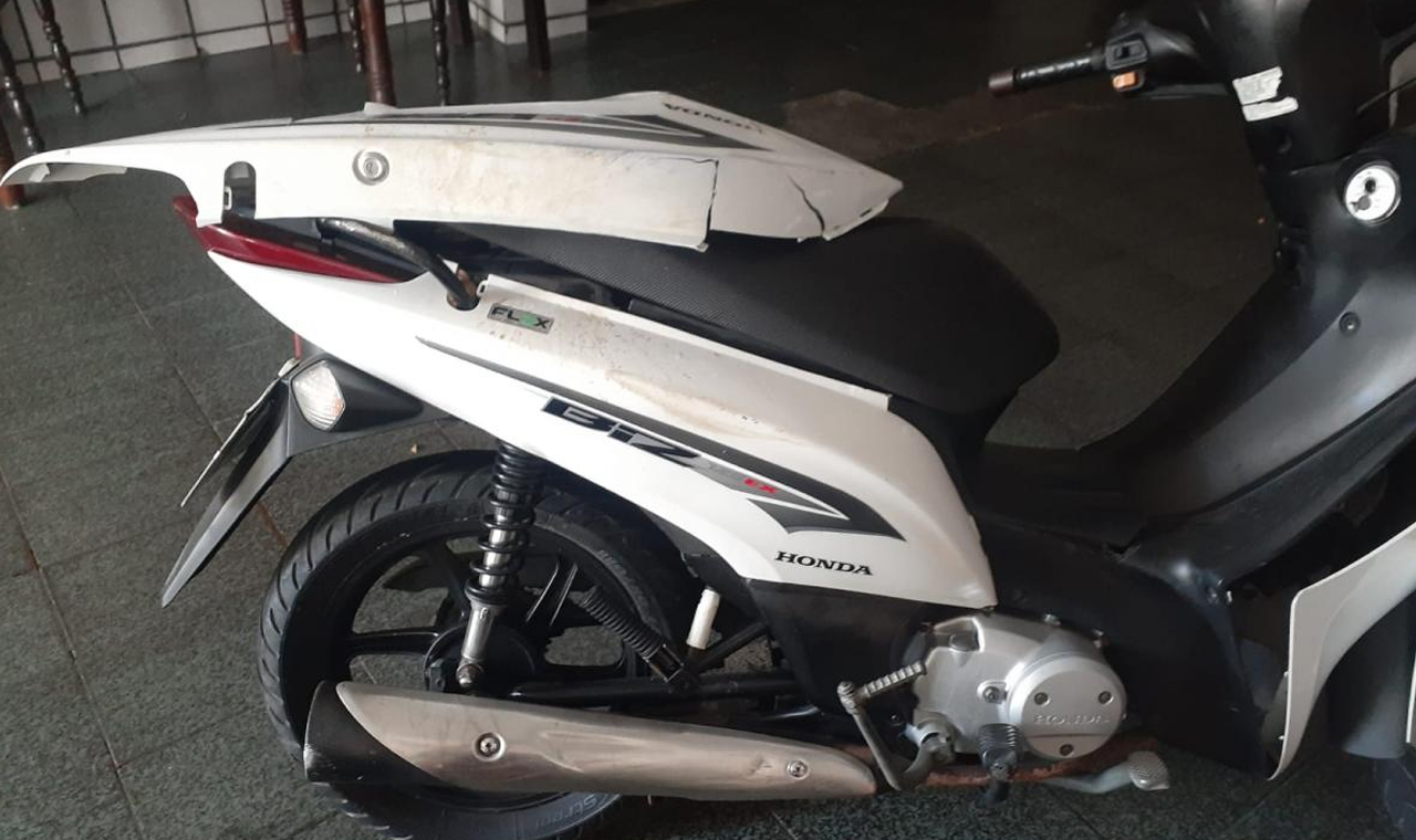 MOTORISTA RETÉM MOTO E CELULAR DE VÍTIMA APÓS COLISÃO EM QUIRINÓPOLIS