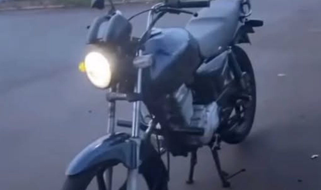 MAIS UMA MOTOCICLETA É FURTADA EM QUIRINÓPOLIS