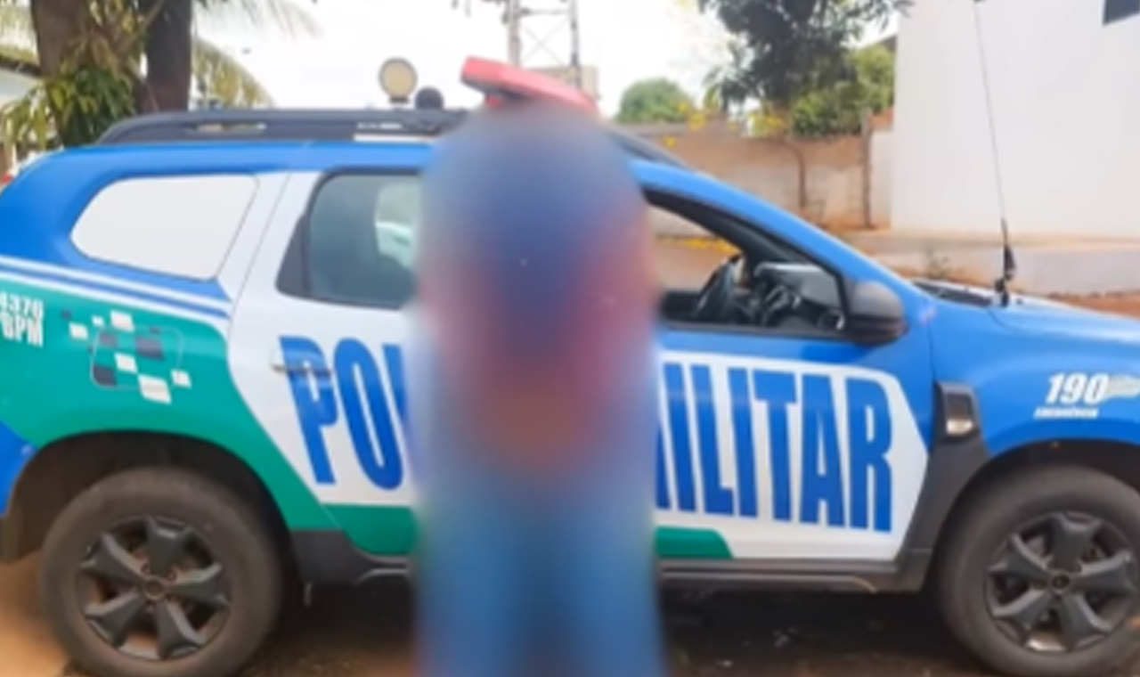 POLÍCIA MILITAR PRENDE SUSPEITO DE FURTO E RECUPERA CELULAR DE IDOSO EM QUIRINÓPOLIS