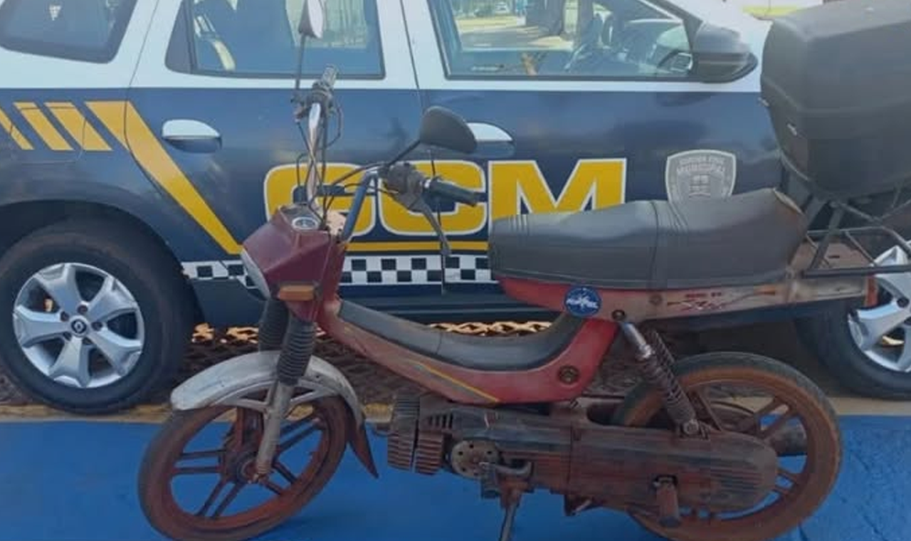 GCM RECUPERA MOTONETA FURTADA NO POVOADO TOCOZINHO