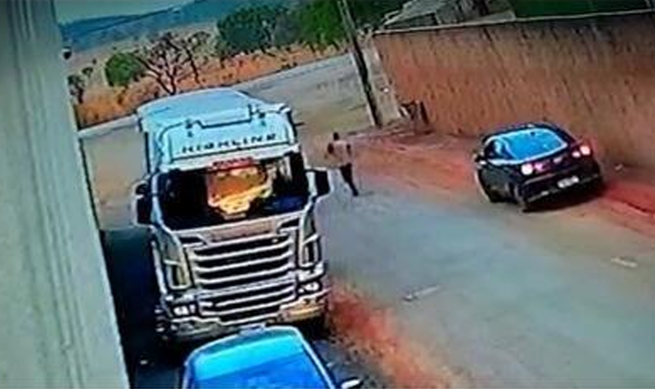 PEÇAS DE CAMINHÃO SÃO FURTADAS DURANTE A MADRUGADA EM QUIRINÓPOLIS