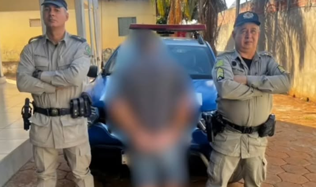 IDOSO É PRESO POR ESTUPRO DE VULNERÁVEL EM SÃO SIMÃO