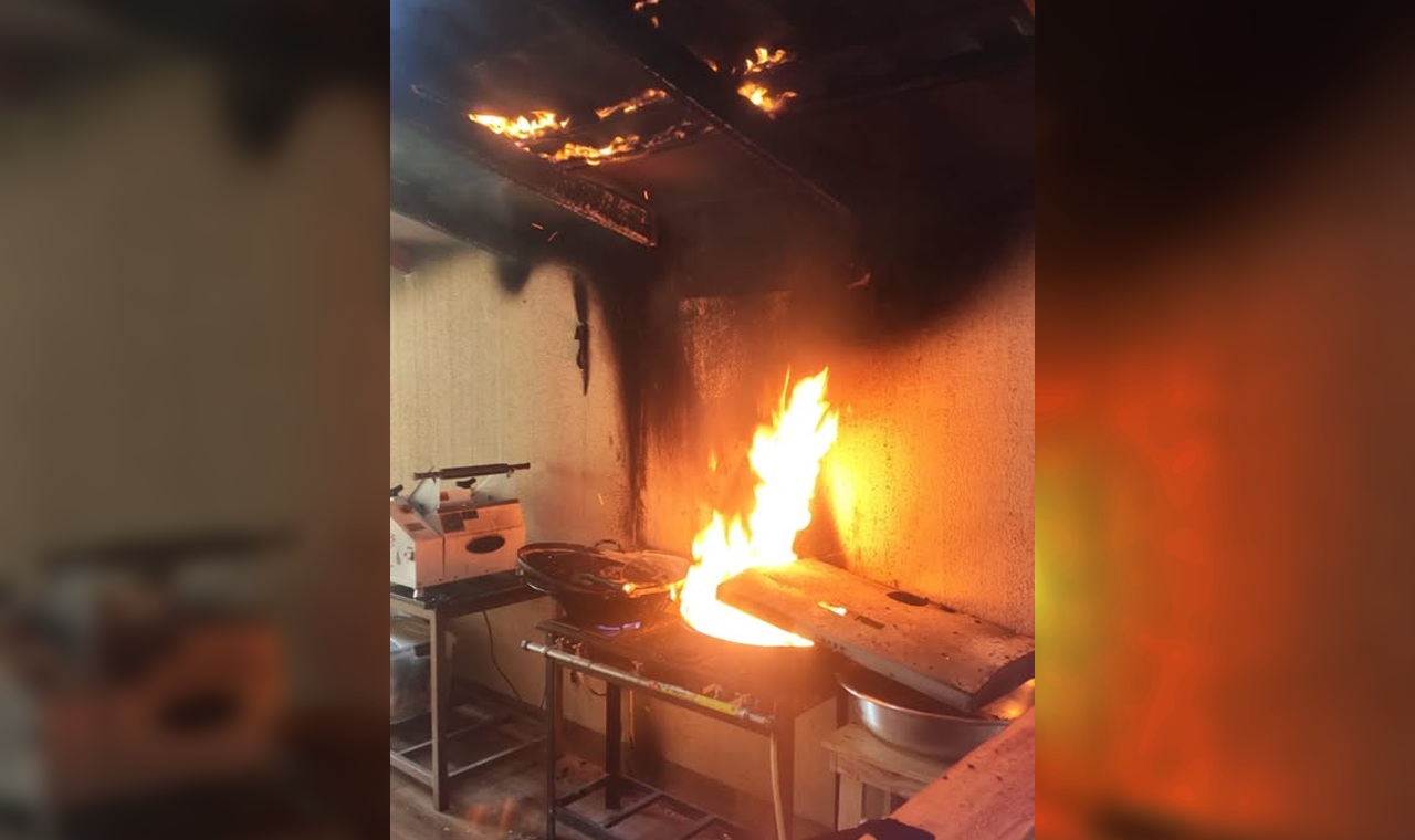 INCÊNDIO É CONTROLADO PELOS BOMBEIROS APÓS MULHER ESQUECER PANELA NO FOGO EM QUIRINÓPOLIS