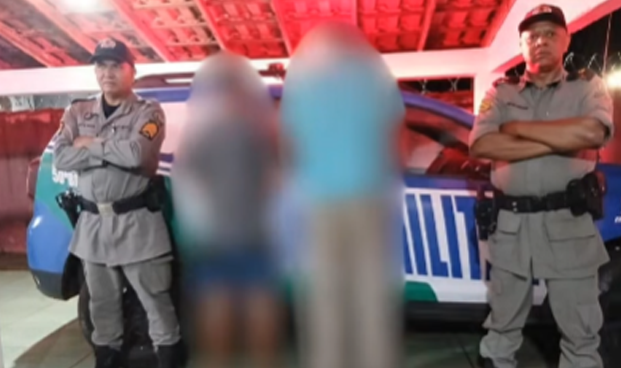 DOIS HOMENS SÃO PRESOS POR FURTO QUALIFICADO E OBJETOS SÃO RECUPERADOS EM CACHOEIRA ALTA