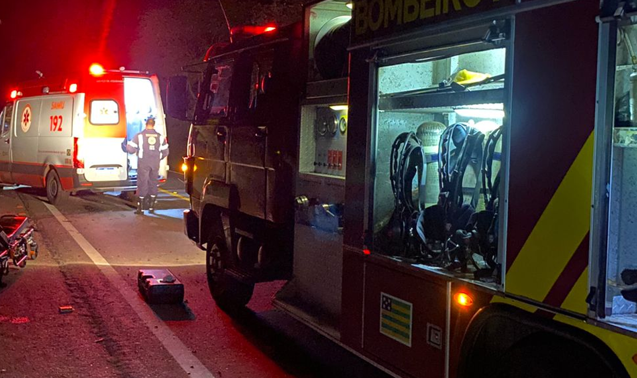 HOMEM É ATROPELADO NA GO-164 PRÓXIMO A PESQUE-PAGUE EM QUIRINÓPOLIS