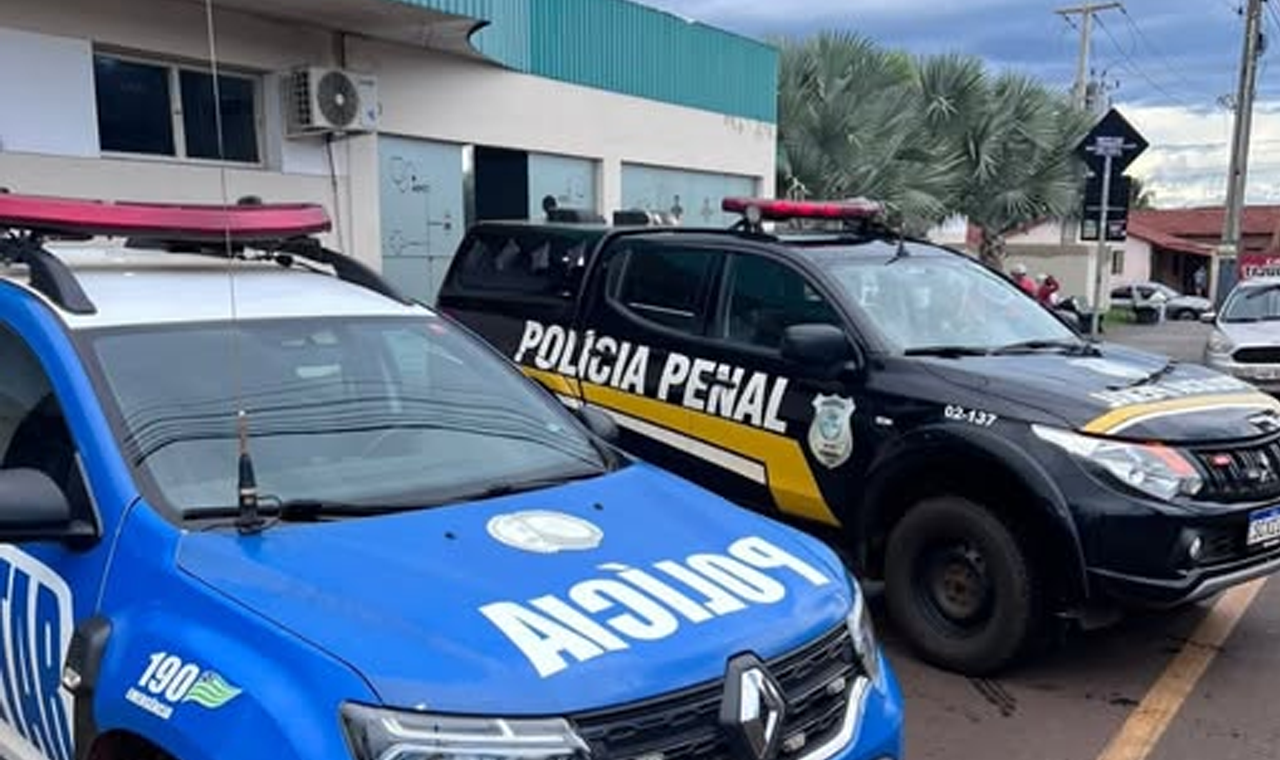 FORAGIDO DA JUSTIÇA É PRESO NO CENTRO DE QUIRINÓPOLIS DURANTE PATRULHAMENTO