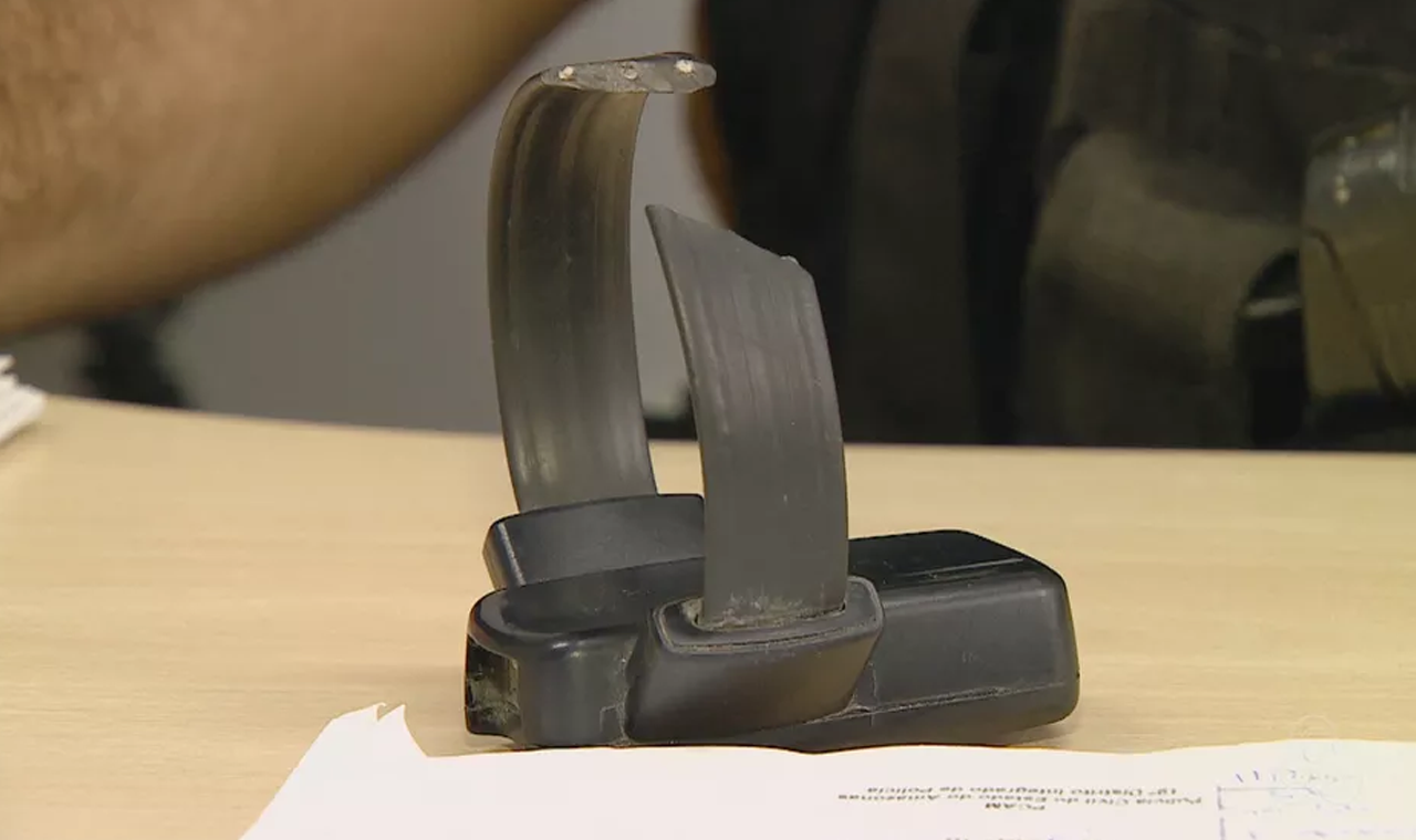 HOMEM É FLAGADO SEM TORNOZELEIRA ELETRÔNICA APÓS ROMPIMENTO EM QUIRINÓPOLIS