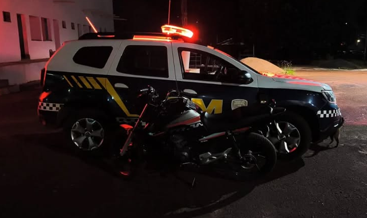 MOTOCICLISTA TEM VEÍCULO APREENDIDO POR DIREÇÃO PERIGOSA EM QUIRINÓPOLIS