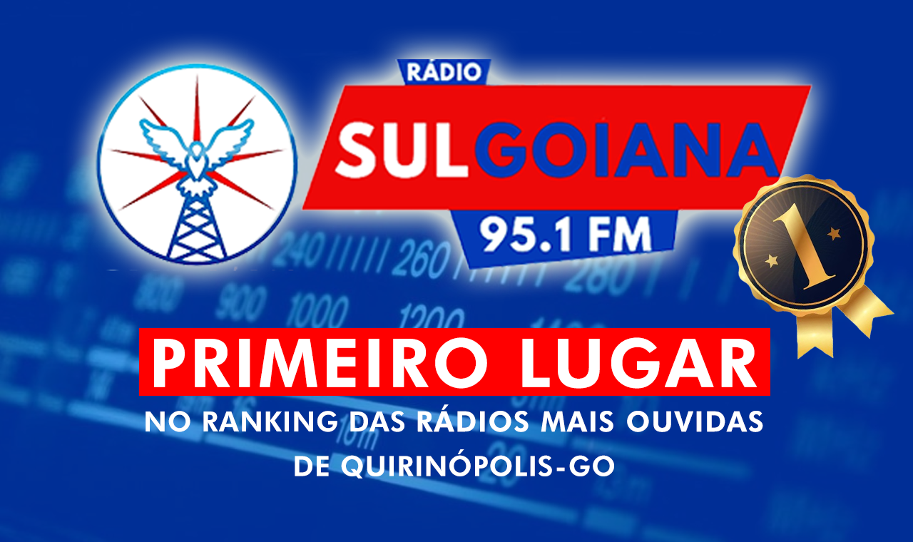 RÁDIO SUL GOIANA INICIOU 2026 NA LIDERANÇA DE AUDIÊNCIA EM QUIRINÓPOLIS
