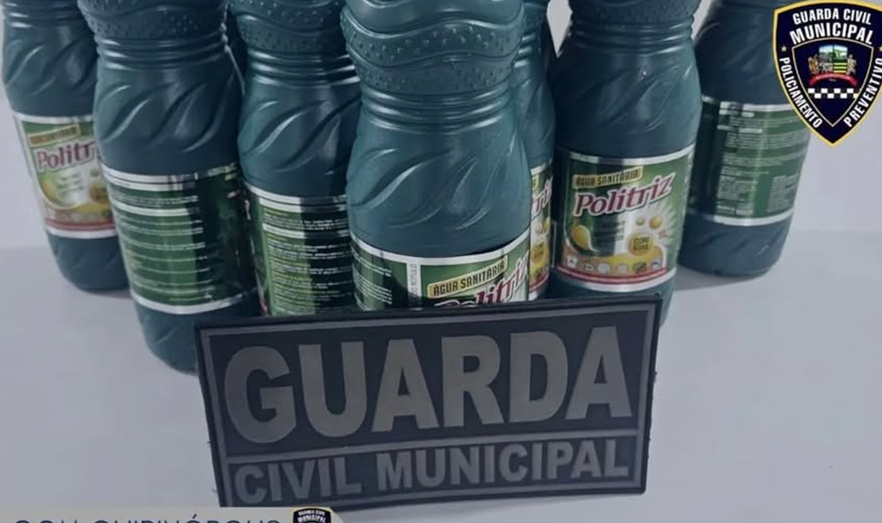HOMEM É DETIDO APÓS FURTAR 11 FRASCOS DE ÁGUA SANITÁRIA EM QUIRINÓPOLIS