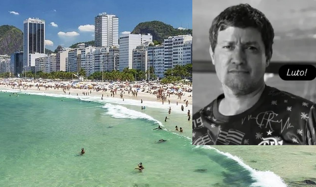 QUIRINÓPOLINO MORRE AFOGADO NA PRAIA DE COPACABANA, NO RIO DE JANEIRO