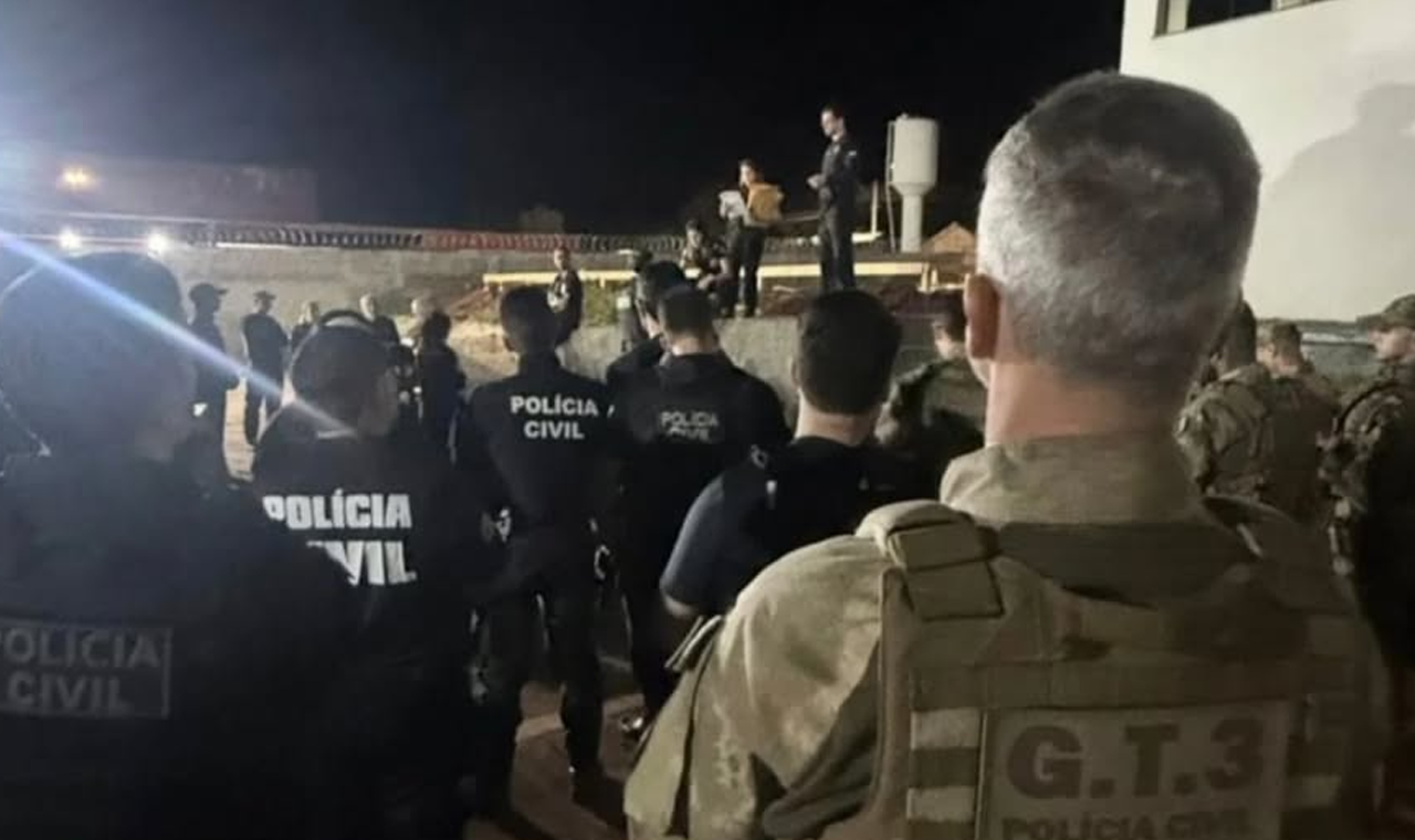 POLÍCIA CIVIL DEFLAGRA OPERAÇÃO CONTRA ORGANIZAÇÃO CRIMINOSA EM QUIRINÓPOLIS E OUTRAS CIDADES