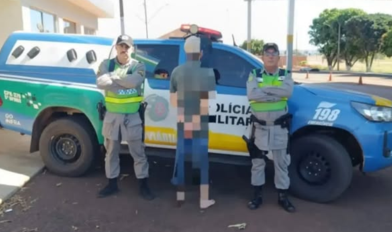 MOTORISTA É PRESO POR EMBRIAGUEZ AO VOLANTE DURANTE OPERAÇÃO NA GO-206, EM QUIRINÓPOLIS