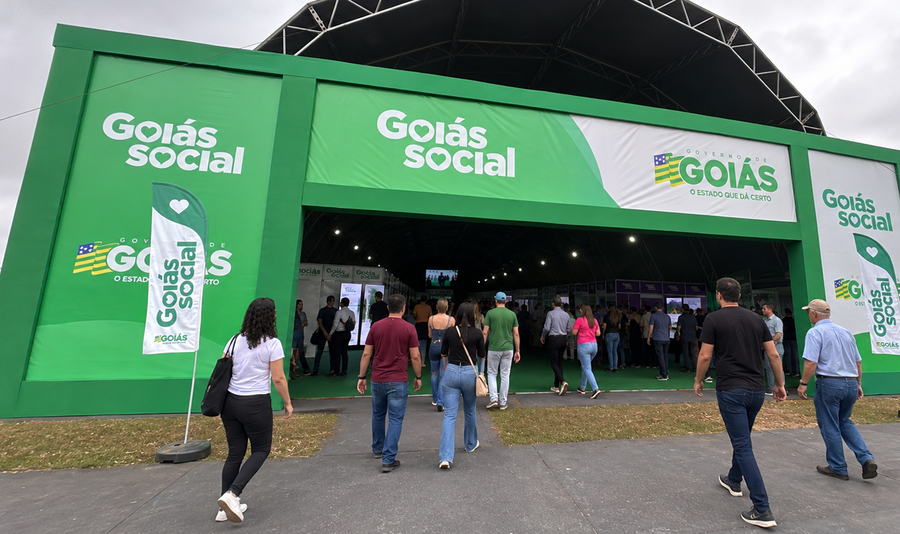 QUIRINÓPOLIS RECEBE GOIÁS SOCIAL E AGRO É SOCIAL COM CENTENAS DE ATENDIMENTOS GRATUITOS