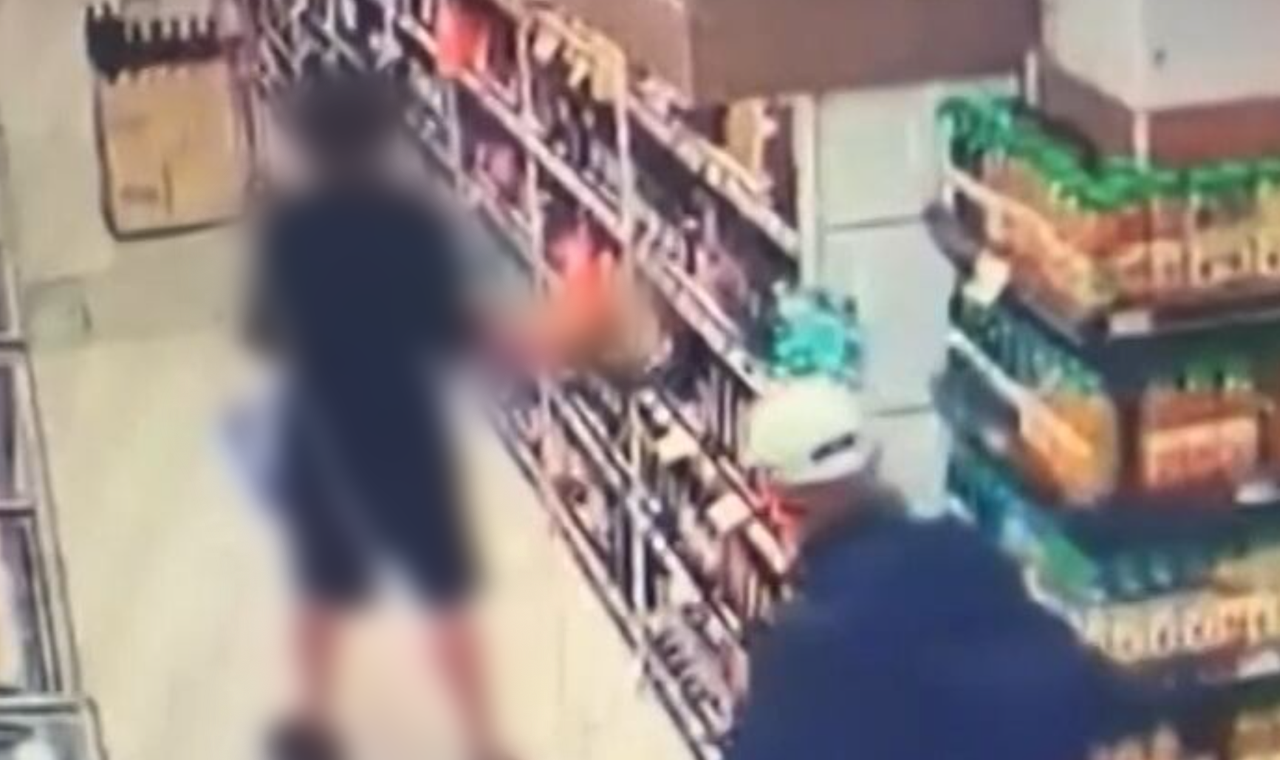 SUSPEITO DE FURTAR WHISKY AGRIDE COMERCIANTE E ACABA PRESO EM FLAGRANTE EM SÃO SIMÃO