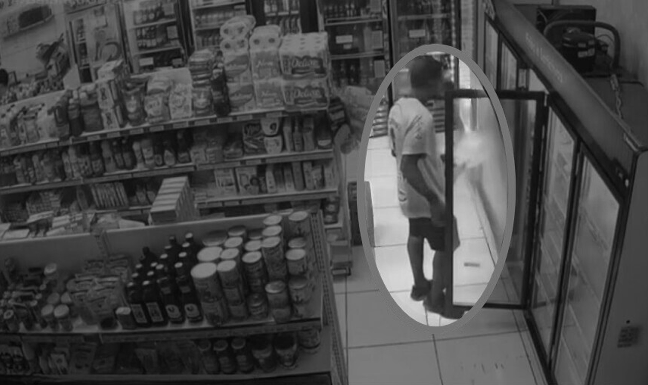 SUSPEITO FOGE APÓS FURTAR ALIMENTOS EM COMÉRCIO DE SÃO SIMÃO
