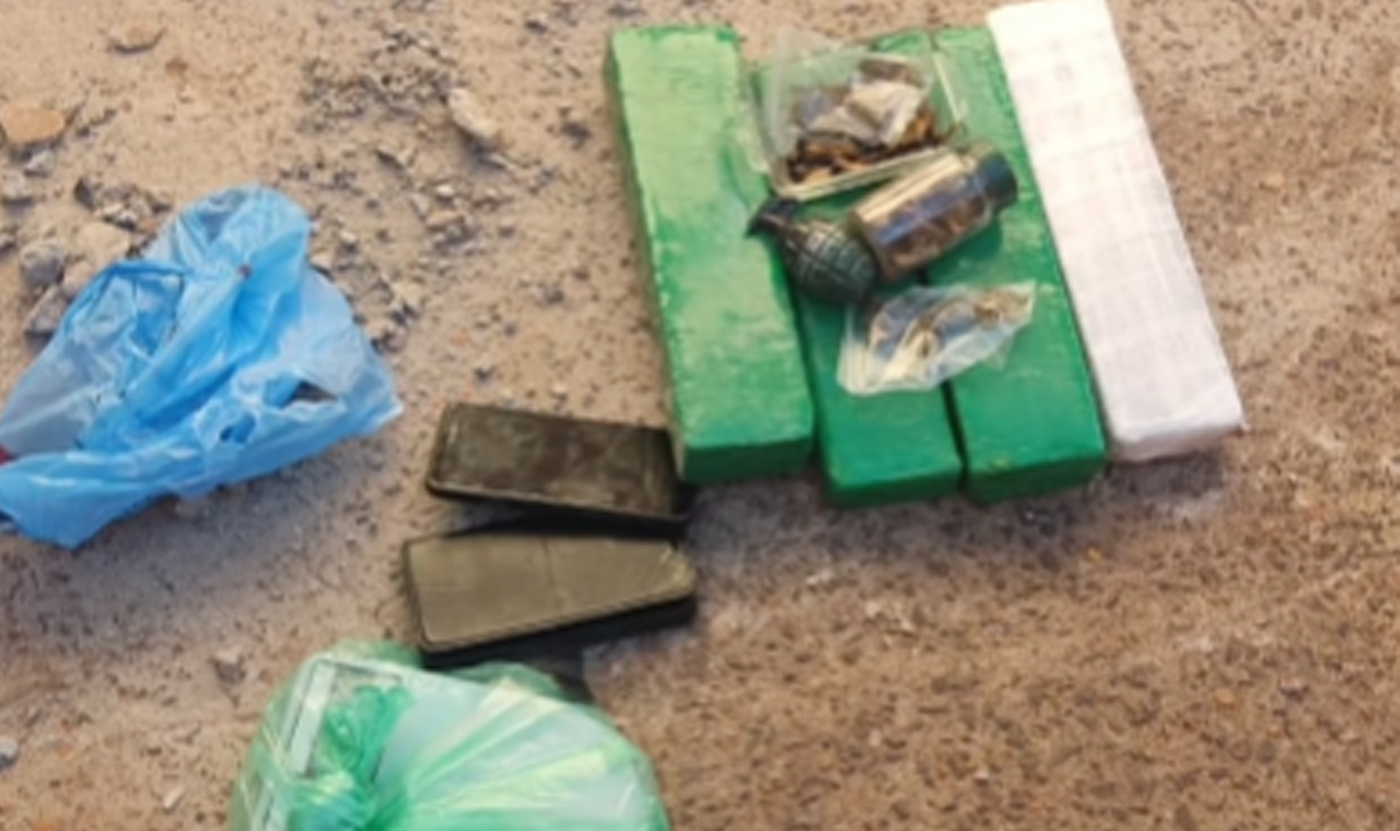 HOMEM É PRESO COM CERCA DE 7 QUILOS DE MACONHA ENTERRADOS SOB O PISO DE CASA EM QUIRINÓPOLIS